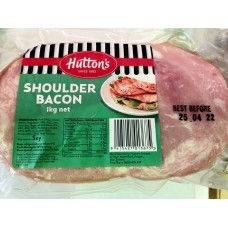 Huttons Shoulder Bacon 10x1kg VP